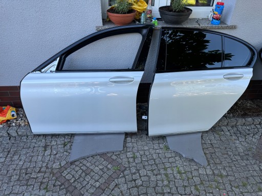 ДВЕРЬ ЗАДНЯЯ ЛЕВАЯ ЗАДНЯЯ ЛЕВАЯ BMW 7 G11 A96 MINERAL WEISS NICE COLOR
