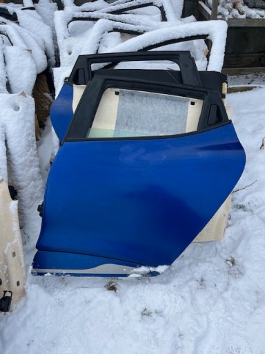 Ліва задня двері задні renault clio iv gt terqh завершені