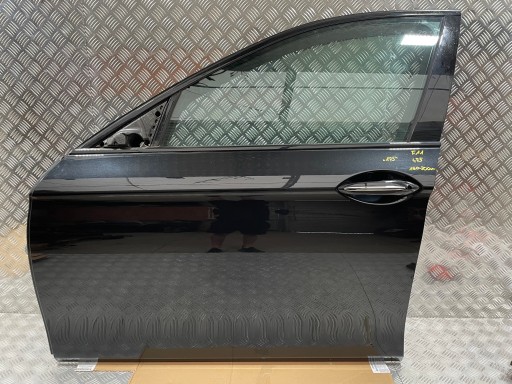 DRZWI LEWY PRZÓD BMW F10 F11 475 BLACK SAPPHIRE - ДВЕРЬ ЛЕВАЯ ПЕРЕДНЯЯ BMW F10 F11 475 ЧЕРНЫЙ САПФИР