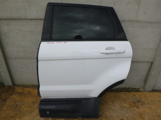 Задні дальності з лівих дверей rover evoque