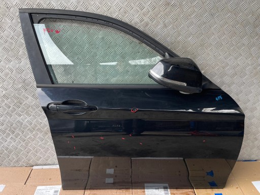 DRZWI PRAWY PRZOD PRAWE PRZEDNIE KOMPLETNE BEZ LUSTERKA DO BMW 1 F20  475 BLACK SAPPHIRE - КОМПЛЕКТ ДВЕРИ ПЕРЕДНЕЙ ПРАВОЙ BMW 1 F20 475 ORG