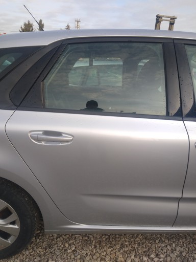 Права задня двері citroen c4 picasso ii 2 срібний ezrc 2014