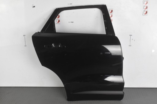 HK8324630AA - ДВЕРЬ ПРАВАЯ ЗАДНЯЯ HK8324630AA JAGUAR F-PACE X761 EBONY BLACK-JBC1807