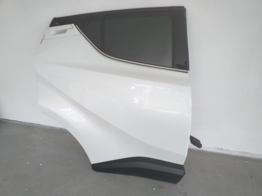 ДВЕРЬ ЗАДНЯЯ ПРАВАЯ TOYOTA CHR C-HR LIFT 2022 WHITE PEARL 089