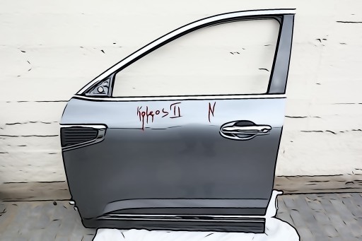 Вхідні двері зліва renault koleos ii