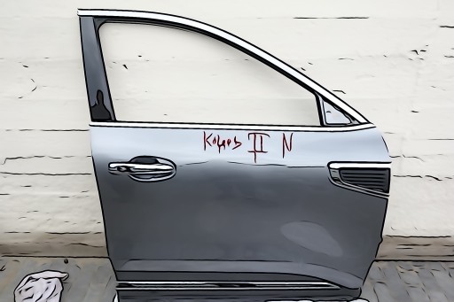 Праві вхідні двері renault koleos ii