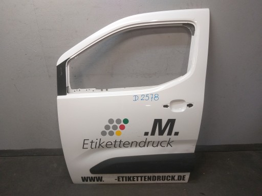 Входная дверь оставил citroen berlingo iv 4 opel combo e