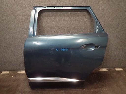 Задняя дверь влево peugeot 5008 ii 2 16-