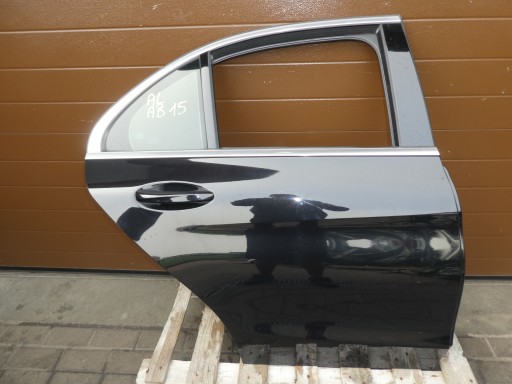 14422797628 - Задні двері праворуч mercedes c клас a2057320210 повний чорний