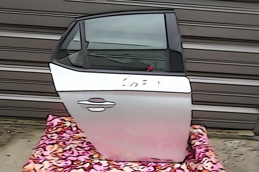 Права дверцята права opel corsa f