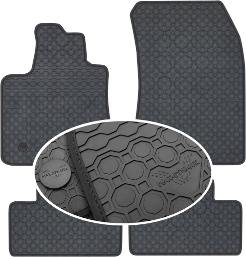 DS 4 II з 2022 року Гумові килимки PRIMELINER