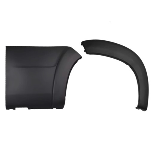 250.050.0102+114 - DUCATO BOXER JUMPER 2018 - ПОЛОСКИ ДЛЯ РАСШИРЕНИЯ КРЫЛА ЗАДНИЕ, ЧЕРНЫЕ СПРАВА