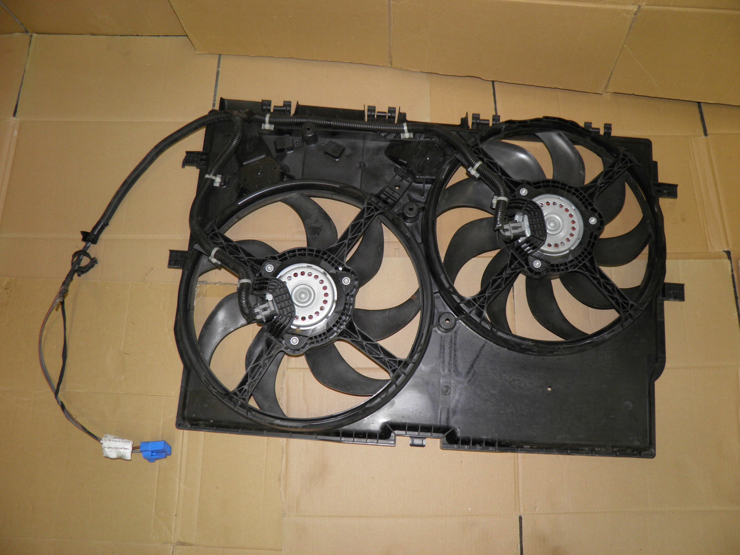 DUCATO BOXER JUMPER LIFT 14-ВЕНТИЛЯТОРЫ РАДИАТОРА