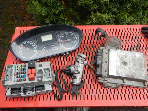 9666089880 - Ducato jumper boxer стартовий комплект комп'ютерний лічильник вимикач запалювання 06 -