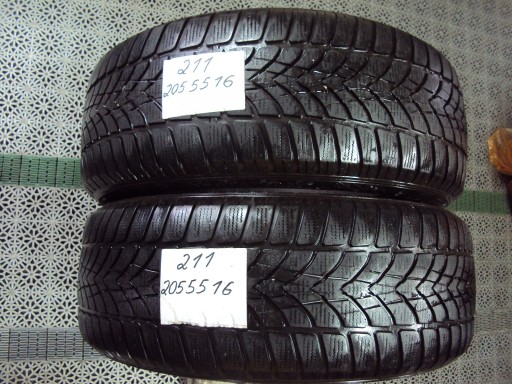 DUNLOP SP WINTER SPORT 4D 205/55/16 91H 5MM 2011 г.