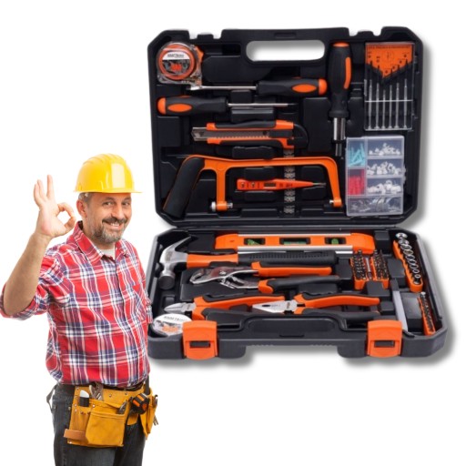 БОЛЬШОЙ ИНСТРУМЕНТАЛЬНЫЙ КЕЙС - НАБОР инструментов, отвертки, ключи!