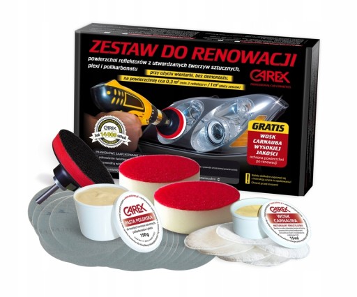 ВЕЛИКИЙ НАБІР ДЛЯ РЕМОНТУ ТА РЕГЕНЕРАЦІЇ ФАР