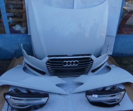 4G0941033H 4G0941034H - DW AUDI A6 C7 ЛИФТ-БАМПЕР 4 PDC МАСКА КРЫЛЬЯ ПОЛНОСТЬЮ СВЕТОДИОДНЫЙ ПЕРЕДНИЙ РЕМЕНЬ LS9R