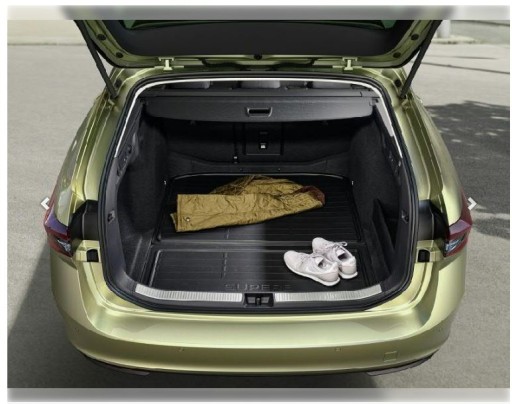 Килимок двосторонній, НАКЛАДКА БАГАЖНИКА SKODA SUPERB IV 4 3P0061163 COMBI