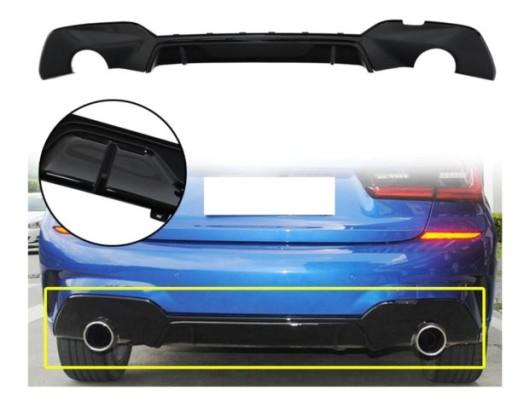 Дифузор BMW G20 G21 M-PERFORMANCE GLOSSY BLACK