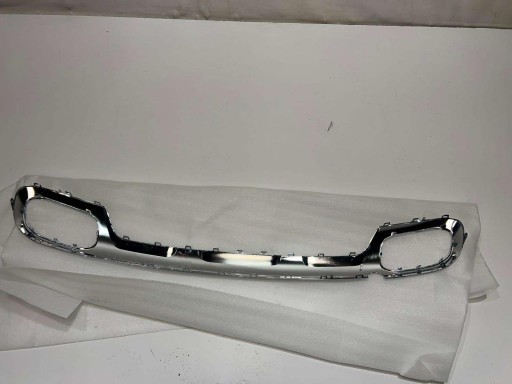 Задний бампер хром диффузор mercedes gle w167 167 a1678852803 новый oe