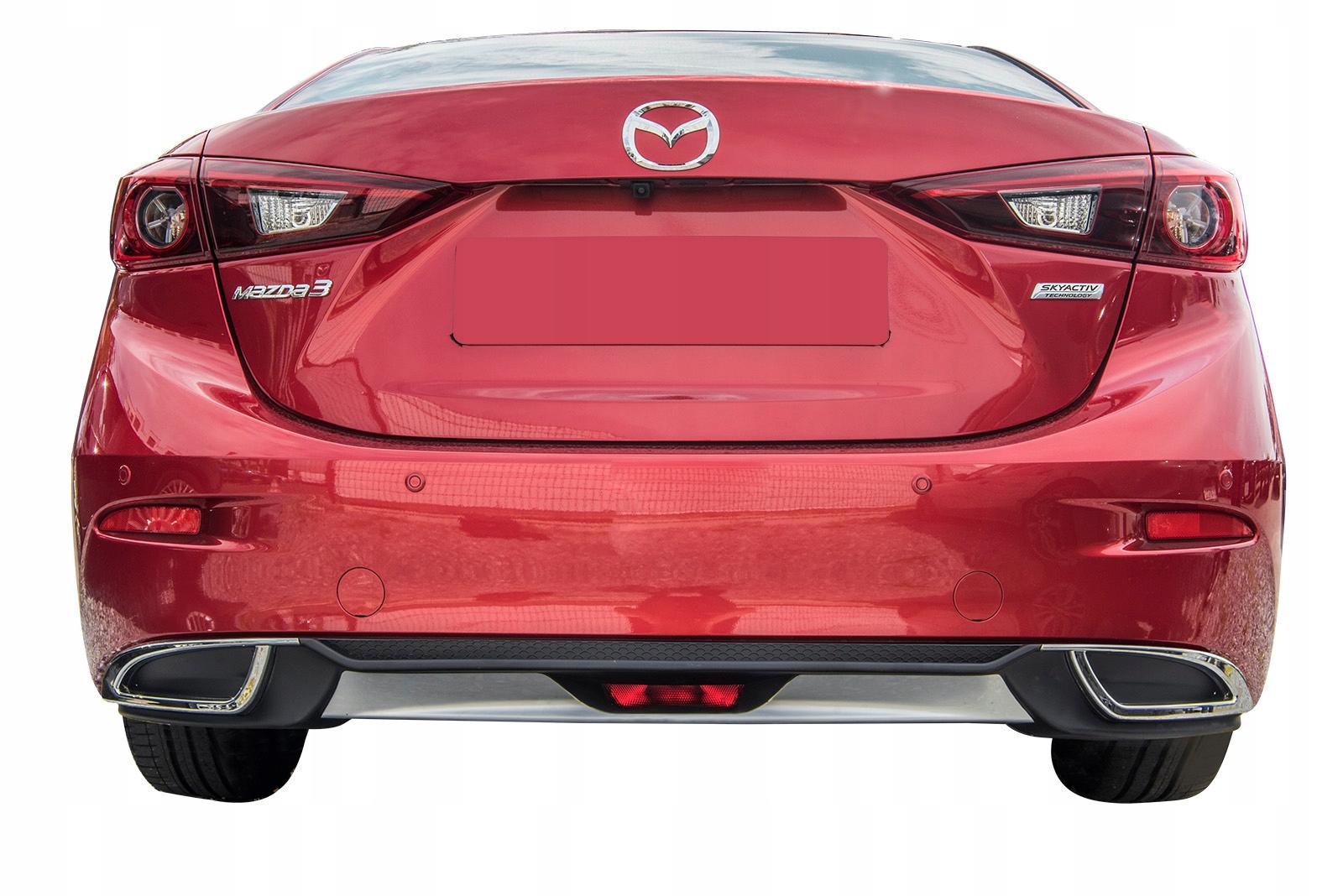 ДИФФУЗОР БАМПЕРА ДЛЯ MAZDA 3 BM 13-18 СЕДАН