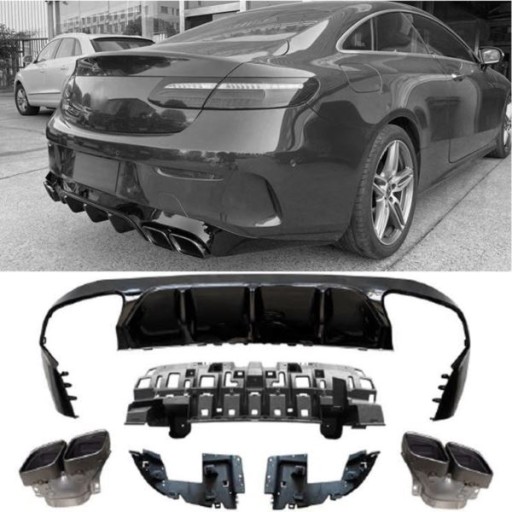 ДИФФУЗОР MERCEDES E63 AMG OPTIK C238 A238 ХРОМ