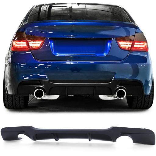 Диффузор спойлер юбка для BMW E90 E91 M-пакет