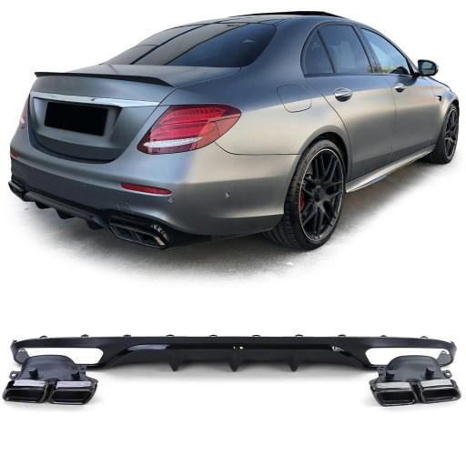 Дифузор бампер MERCEDES E Class W213 (16+) E63