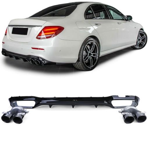 Дифузор бампер MERCEDES E Class W213 (16+)