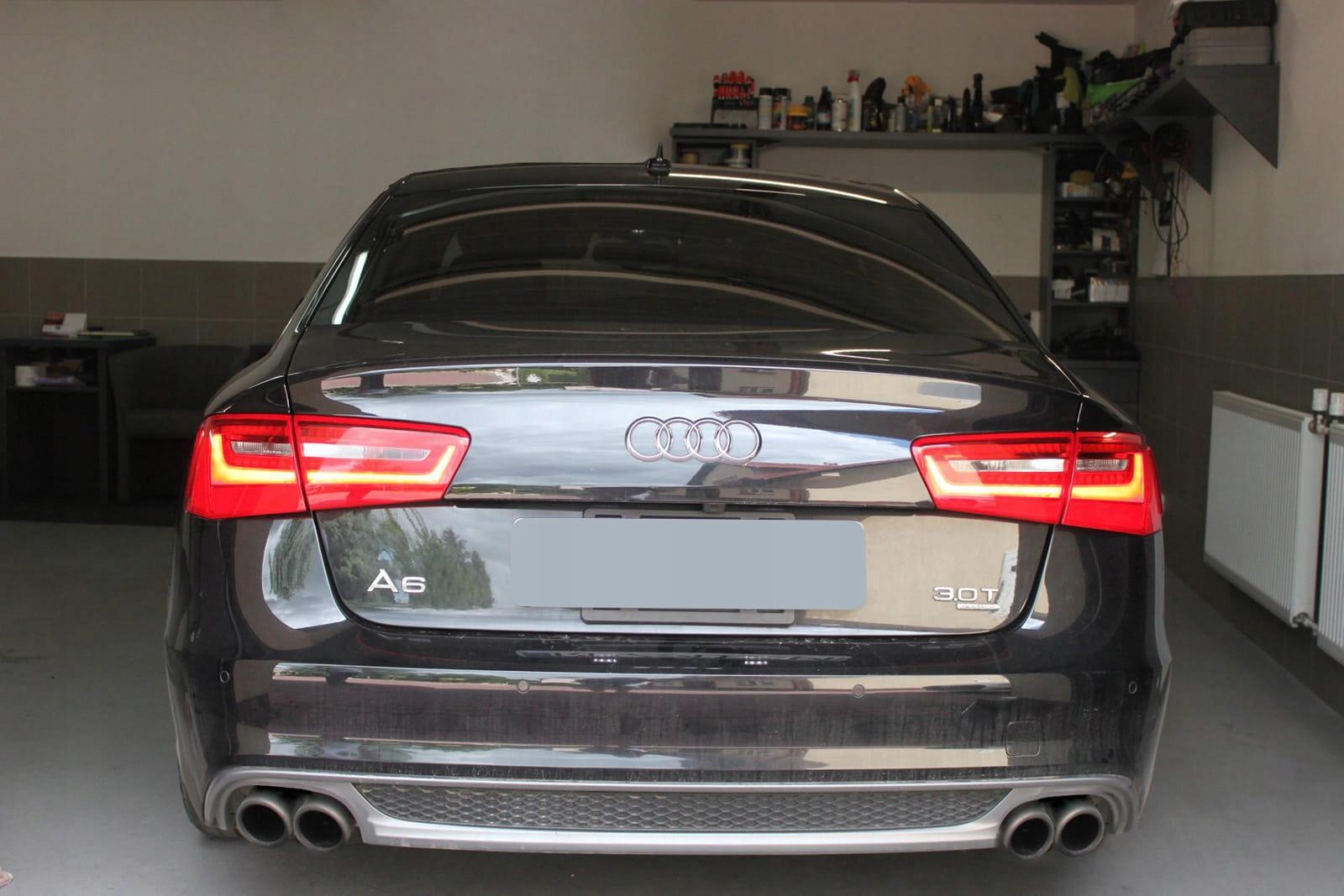 Дифузор заднього бампера AUDI A6 C7 4g 2011-2015