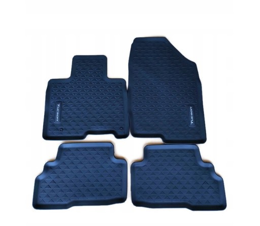 РЕЗИНОВЫЕ КОВРИКИ HYUNDAI TUCSON 2021 HYBRID