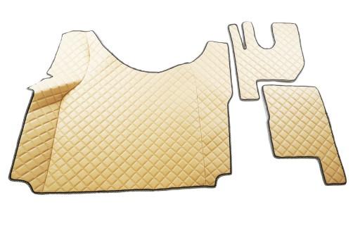 СТЕГАНЫЕ КОВРИКИ RENAULT GAMA T С ТУННЕЛЕМ