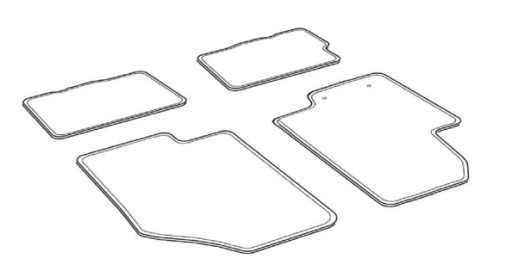 ВЕЛУРОВЫЕ КОВРИКИ HYUNDAI i10 2020-