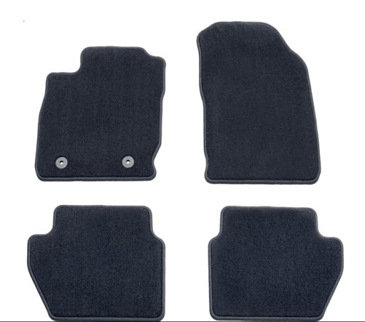 ВЕЛЮРОВІ КИЛИМКИ ПЕРЕДНІ ЗАДНІ FORD ECOSPORT 2017-