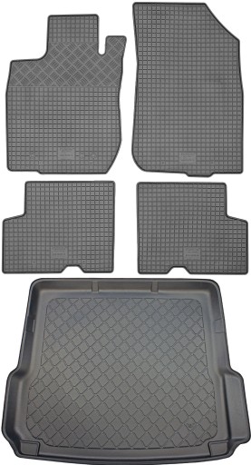 Dacia Duster I SUV 2010-2017 SET - Коврик в багажник + коврик для ног
