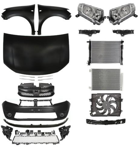 Inny839 - Dacia Logan 12-16 Ремень бампера Балка капота