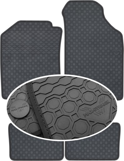 Dacia Весна з 2022р Гумові килимки PRIMELINER