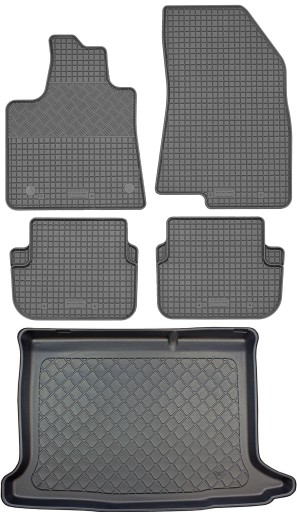 Dacia Stepway II HB 2012 - КОМПЛЕКТ - Коврик в багажник + коврик для ног