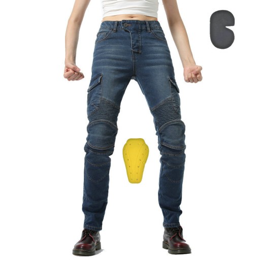 Жіночі мотоциклетні джинси штани протектори