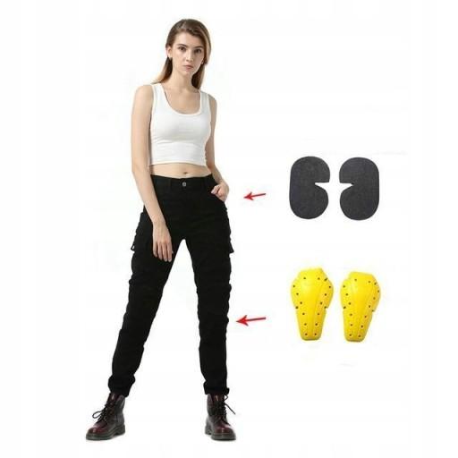 Жіночі МОТО ДЖИНСИ БРЮКИ сині