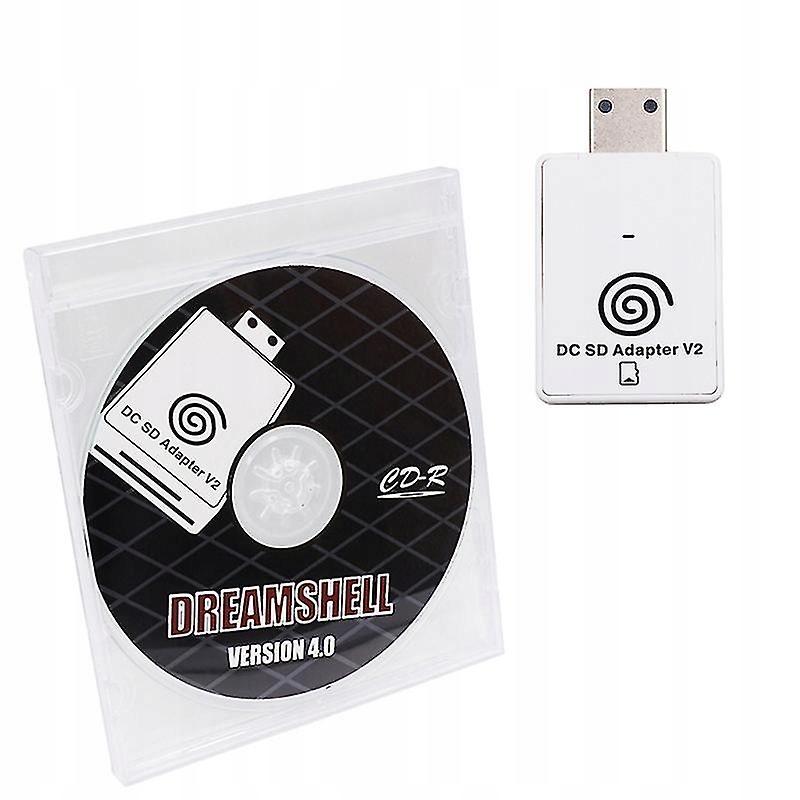 DC Sd Tf Card Reader Адаптер V2 Для Sega Dreamcast