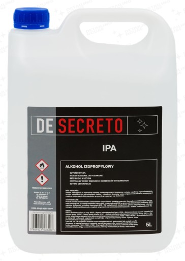 De Secreto IPA 5L-знежирює, готує лак