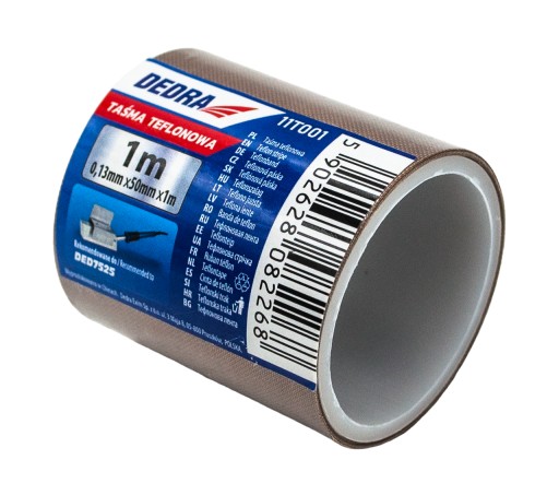 Dedra 11T001 Тефлонова стрічка 1мх50ммх0,13мм