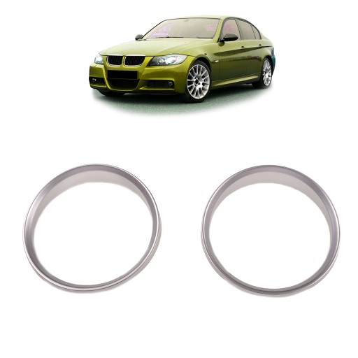 Декоры приборной панели BMW 3 (E90) Седан 2005 - 2011 гг. (серебристый)