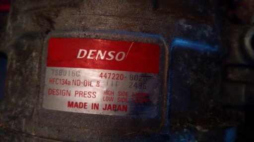 447220-8365 - Компрессор кондиционера Denso 447220-8365