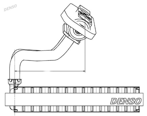 DEV09020 - Denso DEV09020 Випарник, кондиціонер