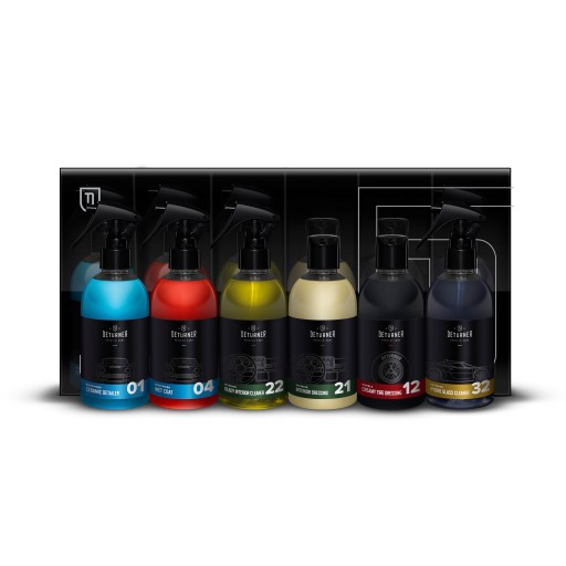 Deturner detailing Set 6x250ml великий професійний набір для деталізації