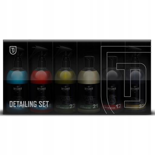 Deturner Detailing Set Набір з 6 автокосметики