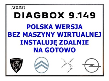 Diagbox 9.149 PL 2023 Установка готова!